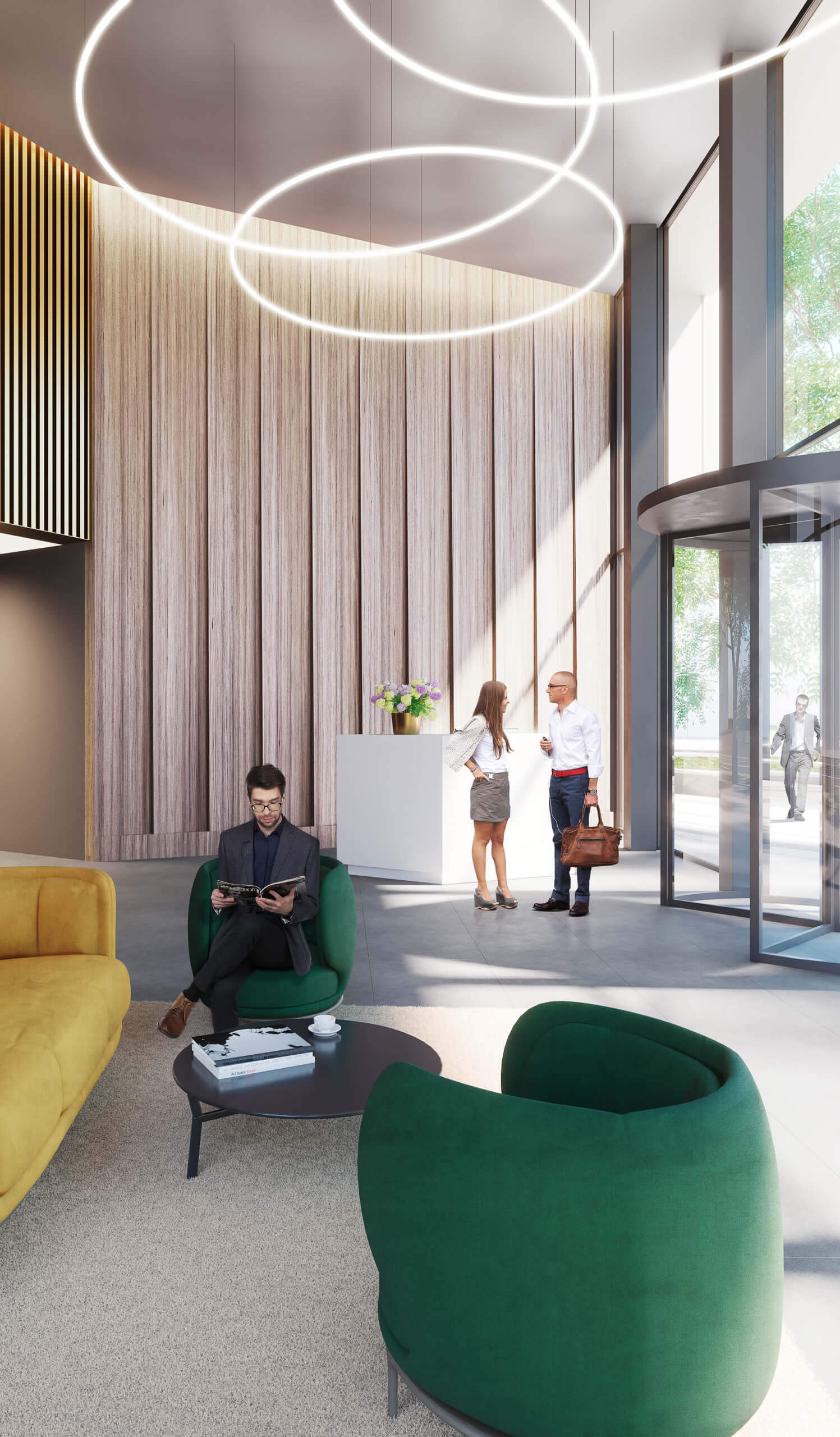 Oststern lobby workspace